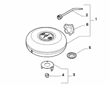 10200-040 GAS CYLINDER