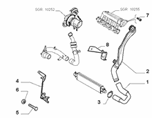 10247-020 COOLER PIPING SUCTION DUCT