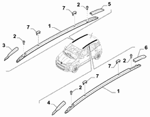 70732-020 ROOF RACKS