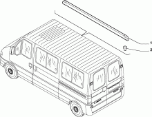 70712/00 НАРУЖНЫЕ НАКЛАДКИ И УПЛОТНИТЕЛИ 