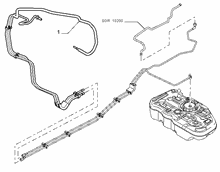 10201-030 ENGINE WELL FUEL PIPES