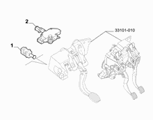 18103-030 HYDRAULIC CLUTCH RELEASE CONTROL SWITCH
