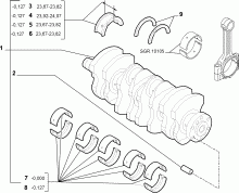 10103-010 ENGINE SHAFT AND HALF BEARING