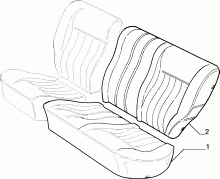 70615/02 REAR SEAT LINING