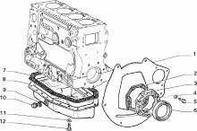 10102/01 КАРТЕР И КРЫШКИ БЛОКА ЦИЛ.