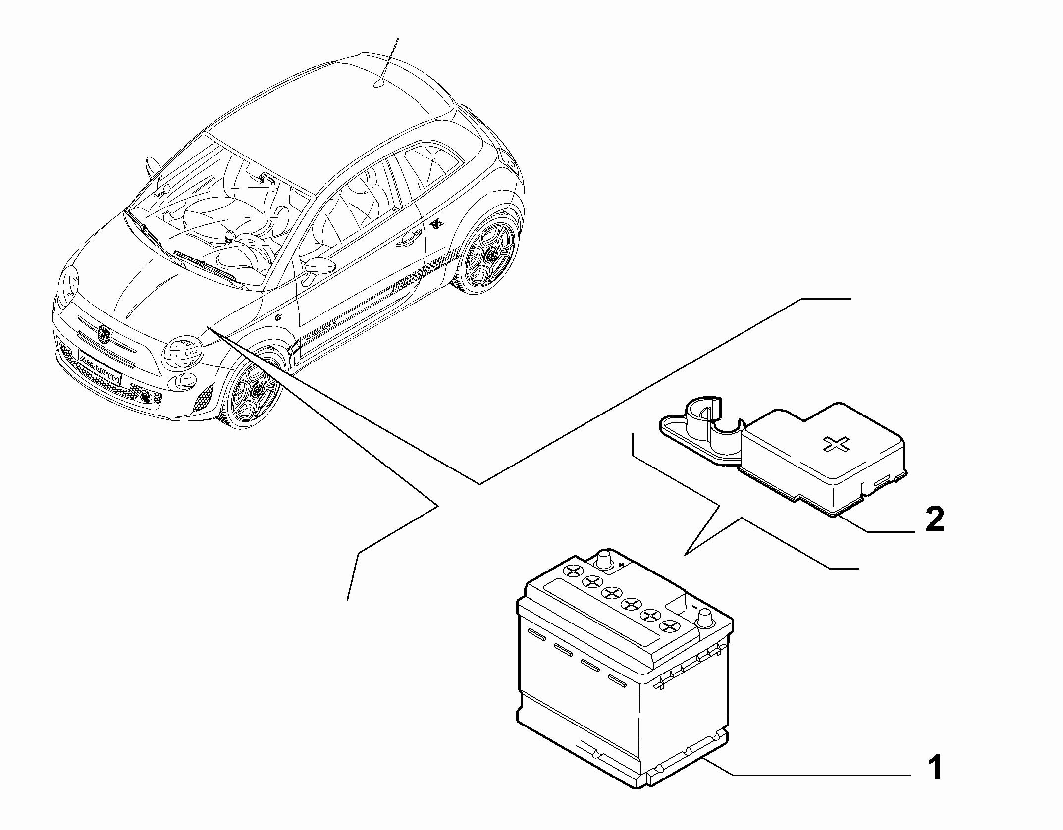 55300-010 BATTERY AND CASE