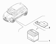 55300-010 BATTERY AND CASE
