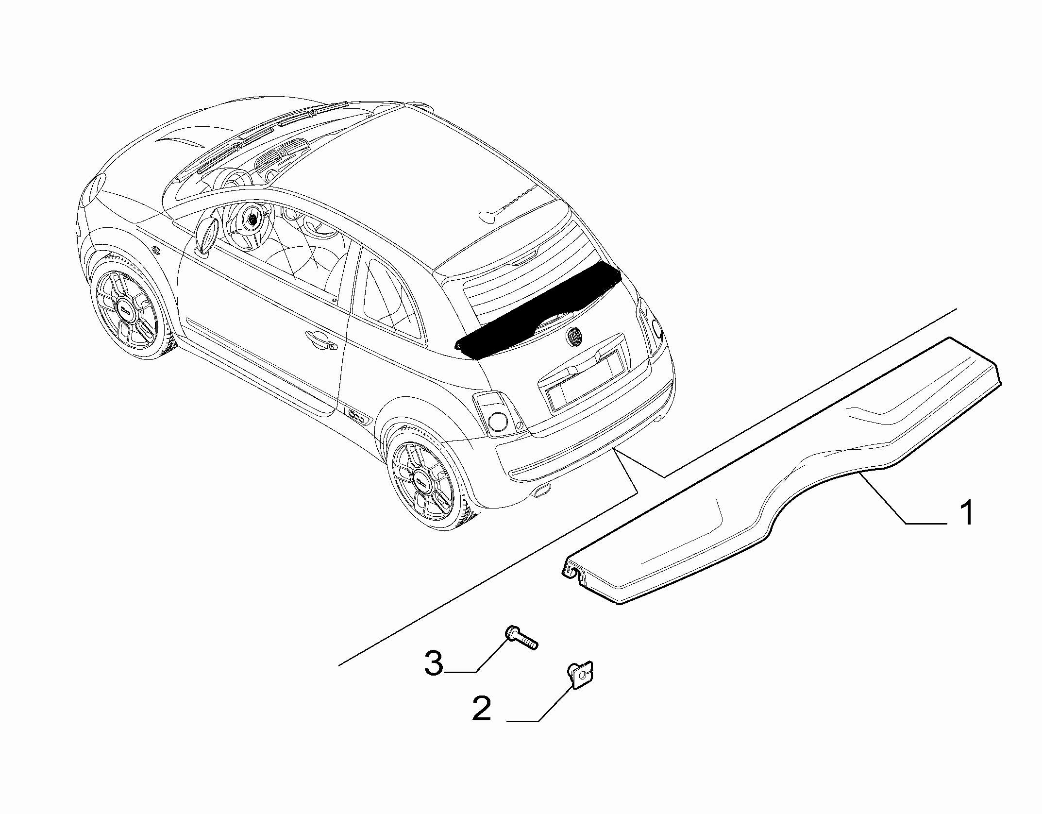 70523-070 PARCEL SHELF