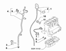 10301-060 DIP STICK, CAP, TRANSMITTER AND PRESSURE ROD